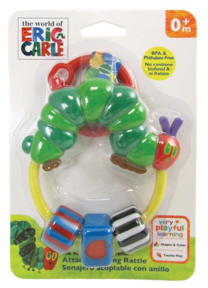 Very Hungry Caterpillar Rattle / Teether