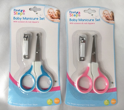 Baby Manicure Set - pink/blue