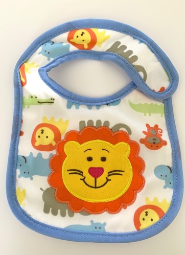 Lion Face Waterproof Baby Bib