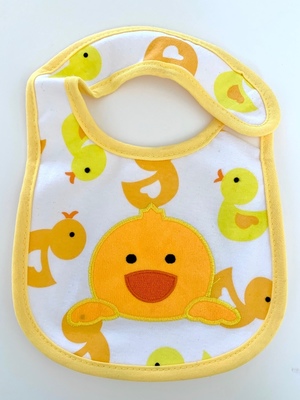 Yellow Duck Waterproof Baby Bib
