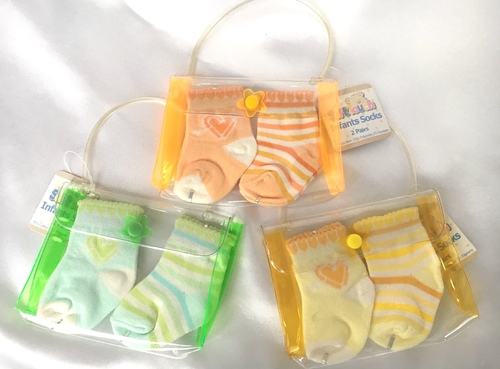 Baby Girl Handbag 2 pack of Socks