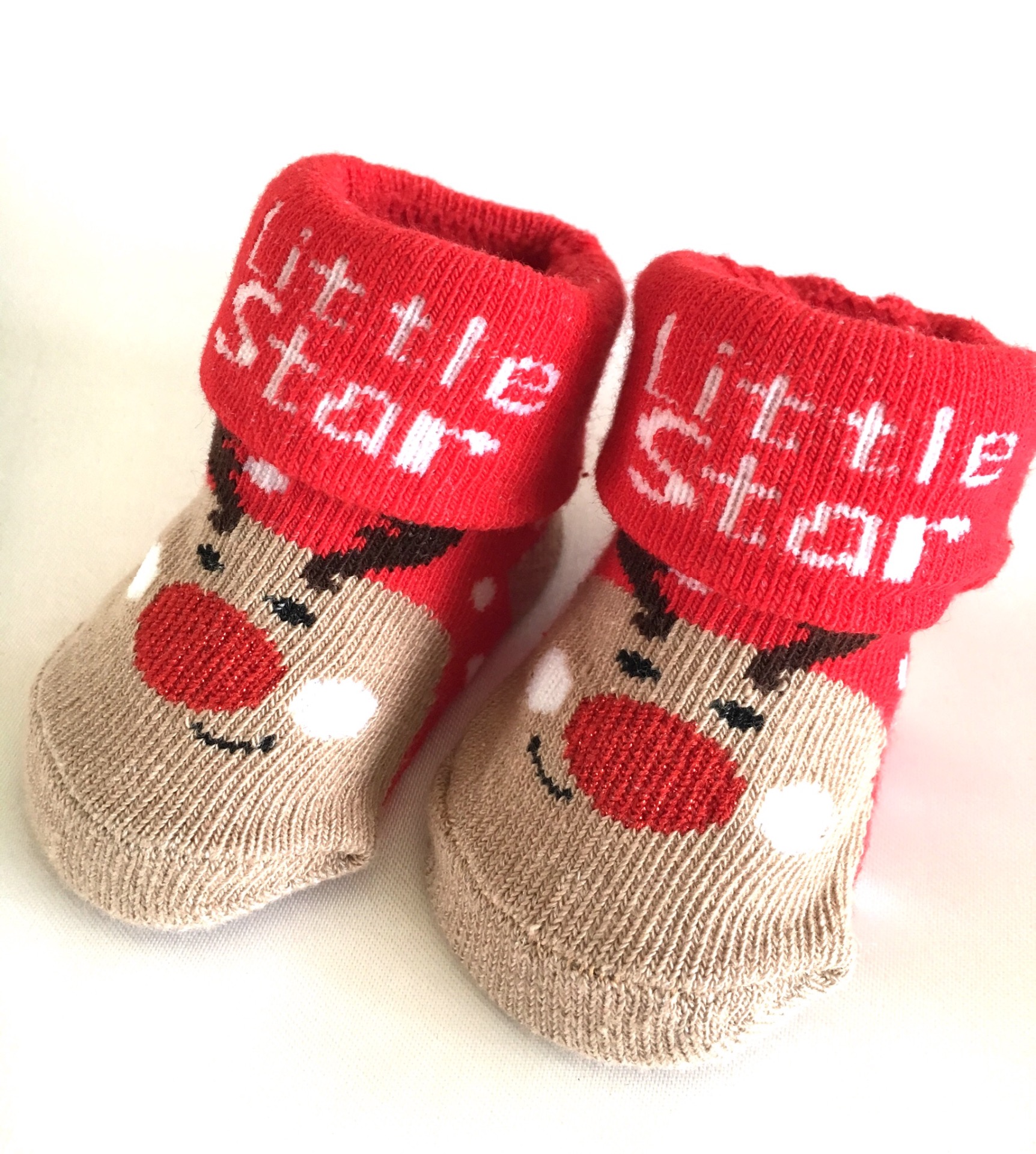 Festive Baby Socks