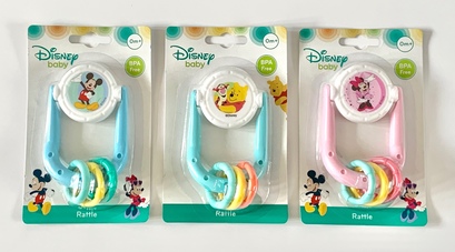 Disney Plastic Baby Rattle