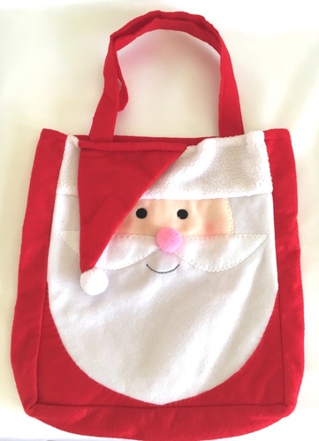 Large Fabric Santa Gift Bag
