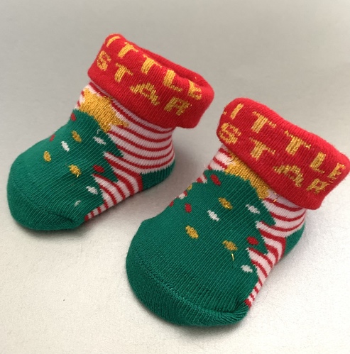 NEW Baby’s First Christmas Tree Socks