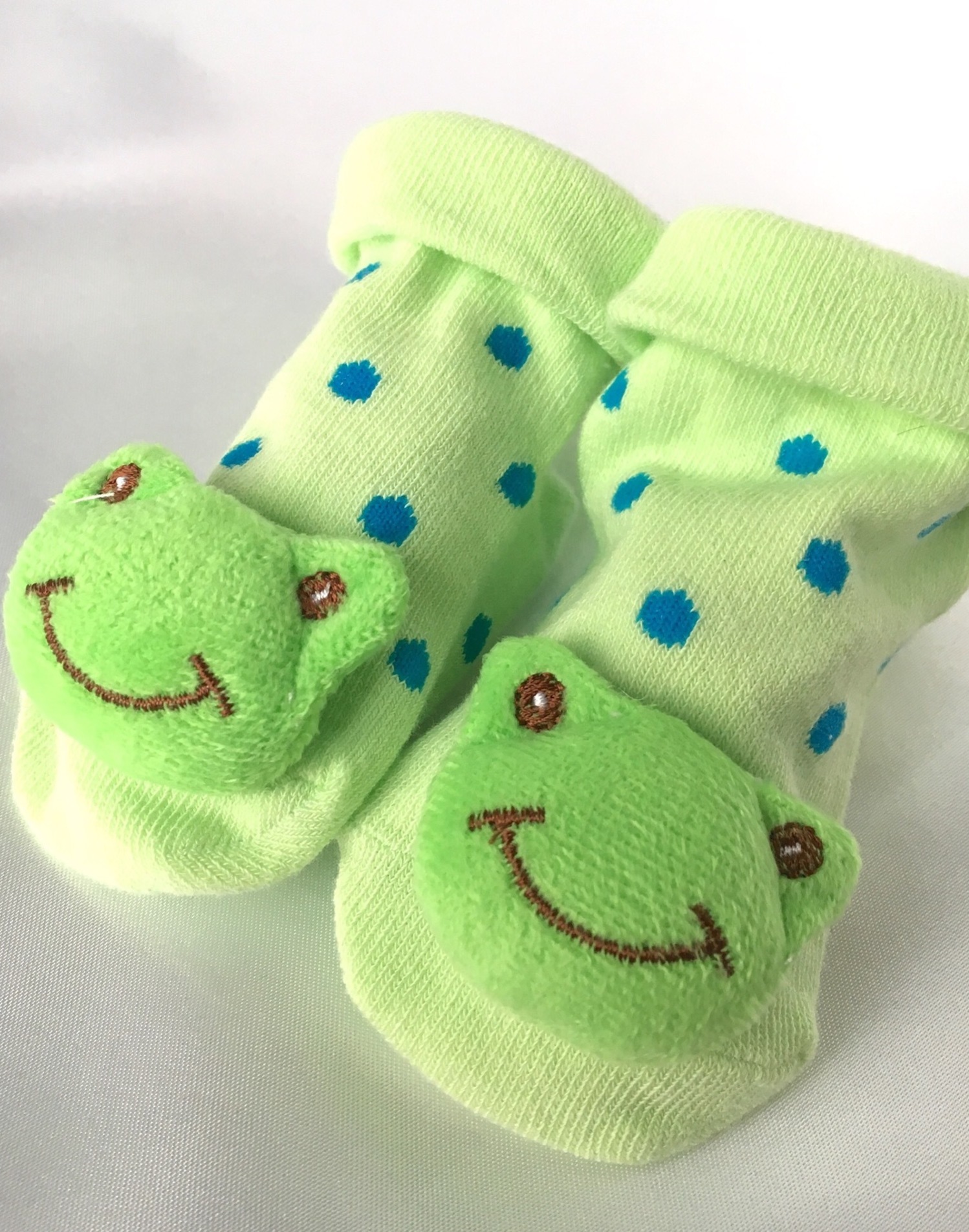 novelty frog baby socks