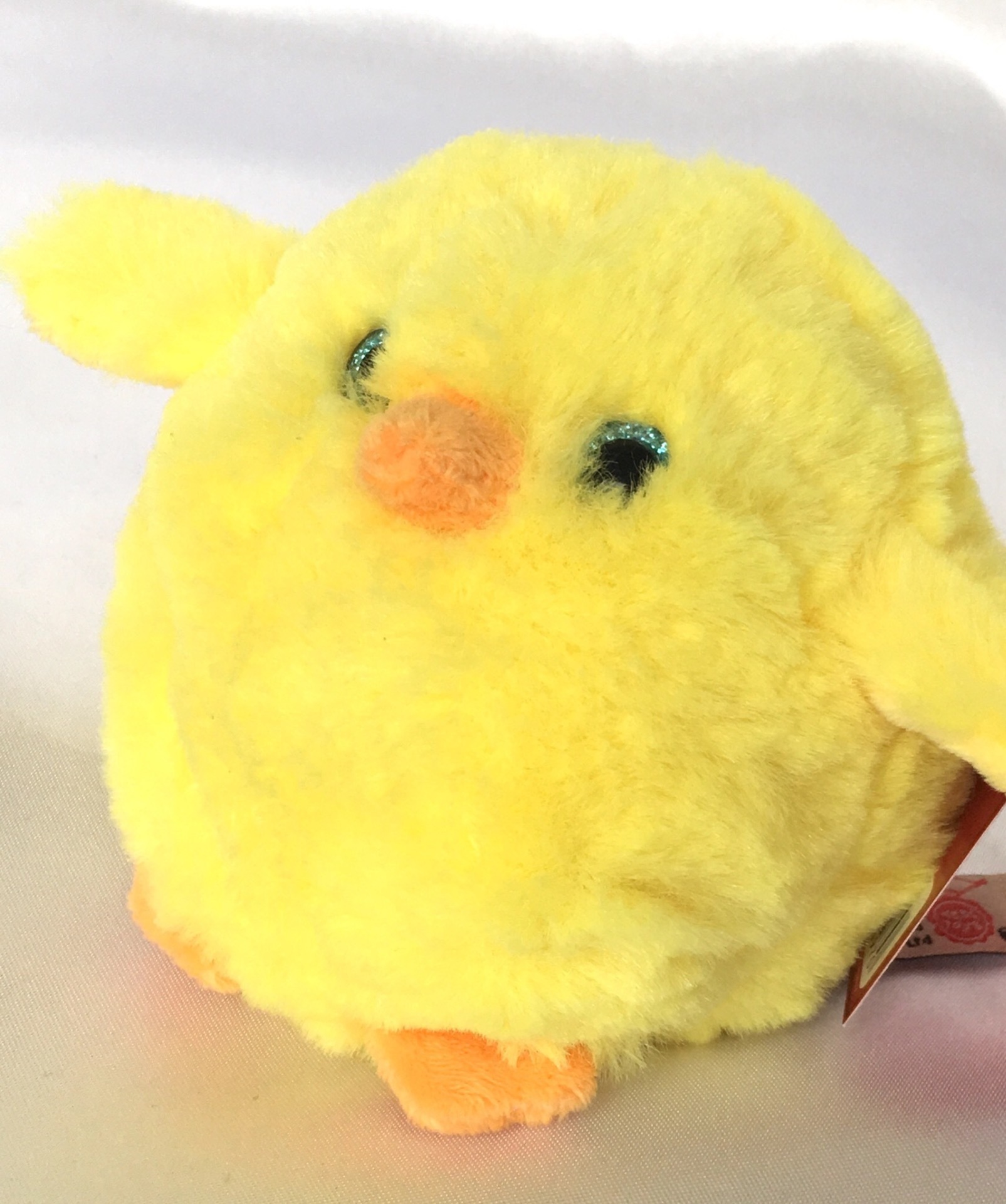 fluffy easter chick soft toy
