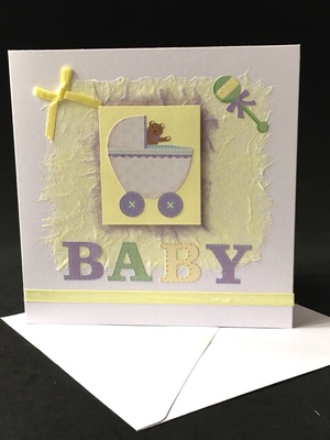 Lemon Baby Pram Card S-05