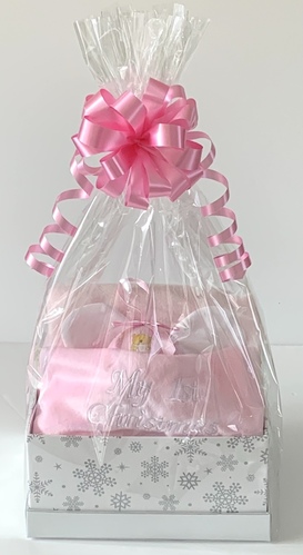 First Christmas Pastel Gift Box - pink