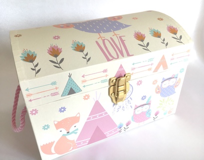 Fox & Owl Love Domed Chest - small