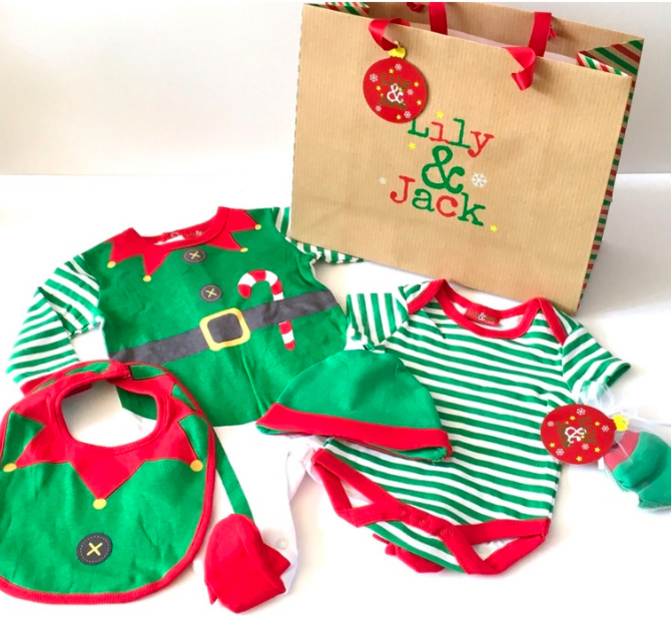 Baby Elf Outfit Gift Set