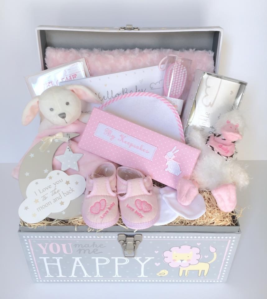 Bespoke Gift Basket for a Baby Girl