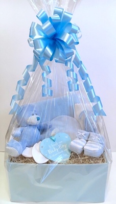 Pale Blue Baby Boy Gift Box