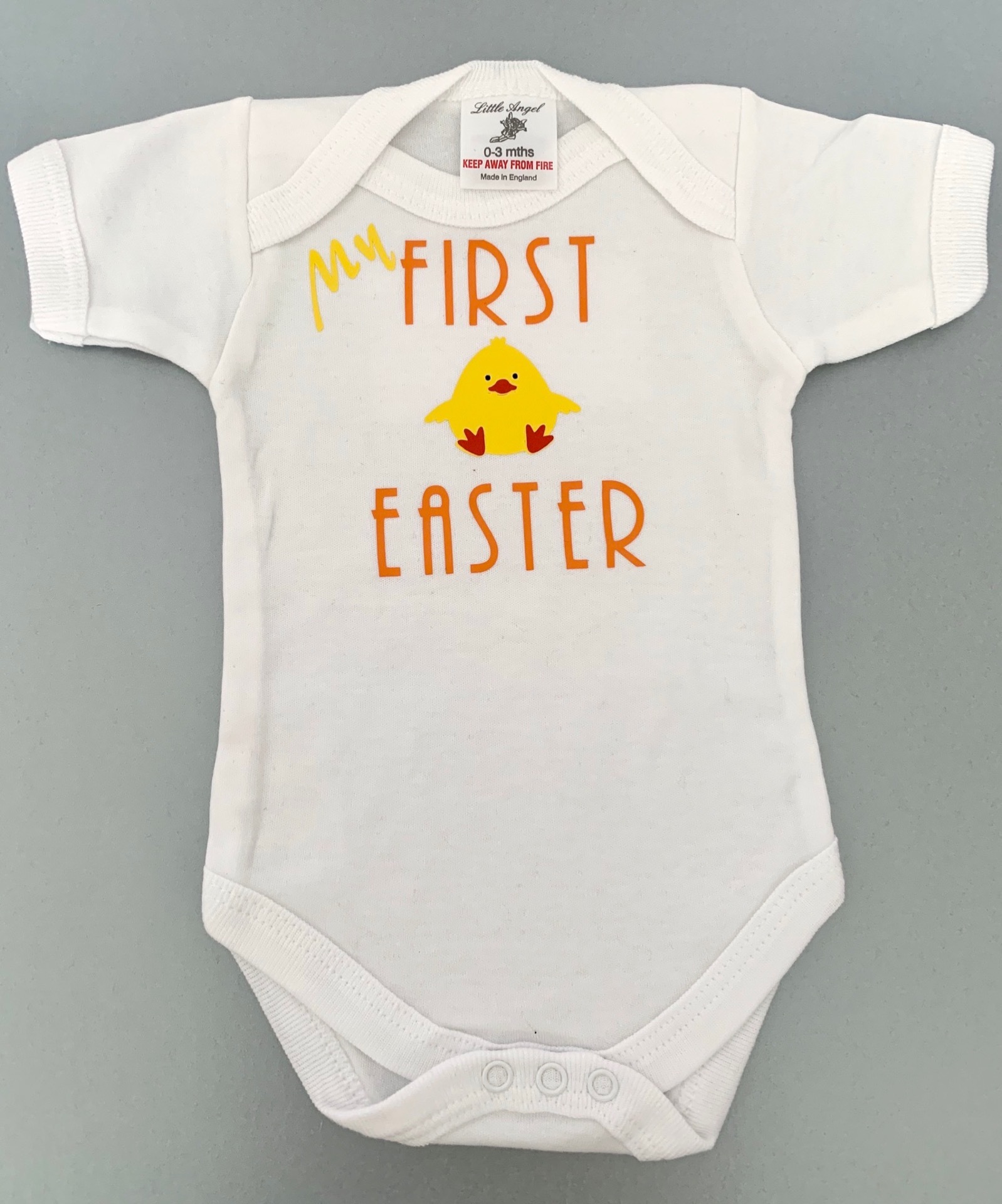 My First Easter Baby Vest