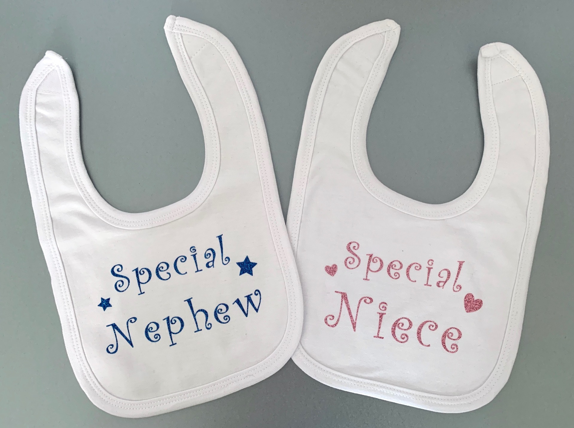 Little Brother Sister Baby Bibs