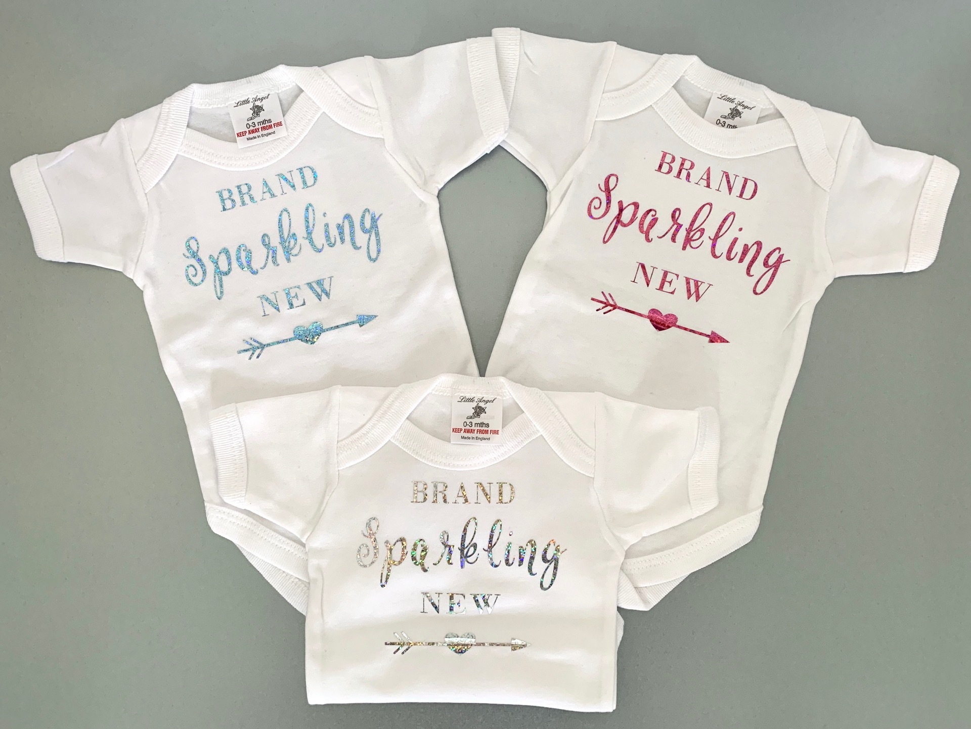 Brand Sparkling New Baby Vests