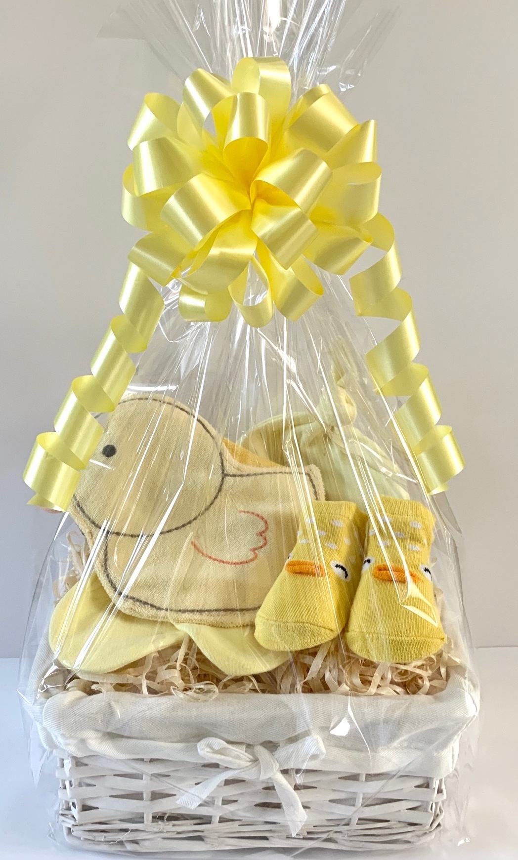 Mini Chick Neutral Baby Gift Basket