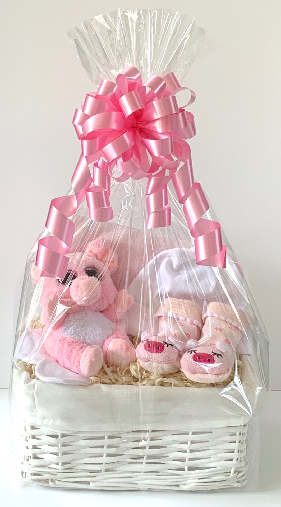 Piggy Baby Girl Gift Basket