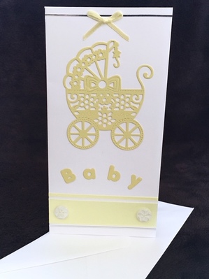 Lemon Baby Pram Card T-07