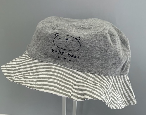 Grey Bear Summer Hat 6-12 months