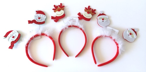 Festive Headband with Boppers
