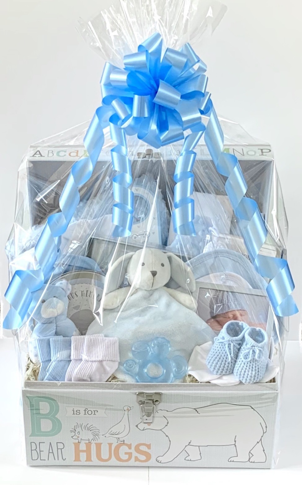 Bespoke Gift Basket for a Baby Boy