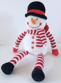 Plush Snowman Christmas Soft Toy