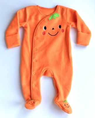 Halloween Pumpkin Babygrow