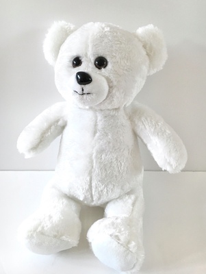 Soft Fluffy White Teddy Bear