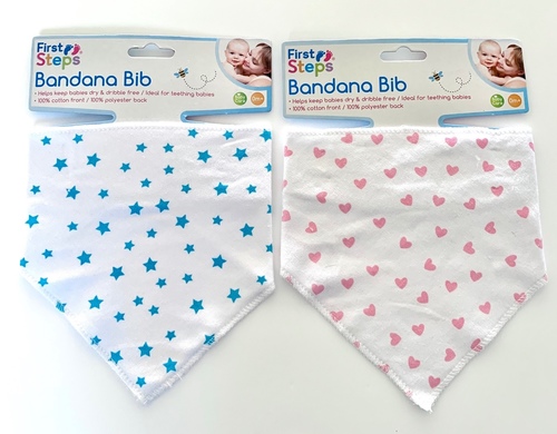 Patterned Bandana Baby Bibs