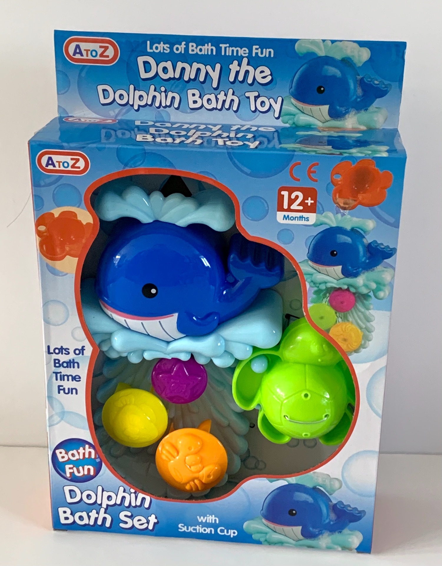Dolphin Waterfall Bath Toy
