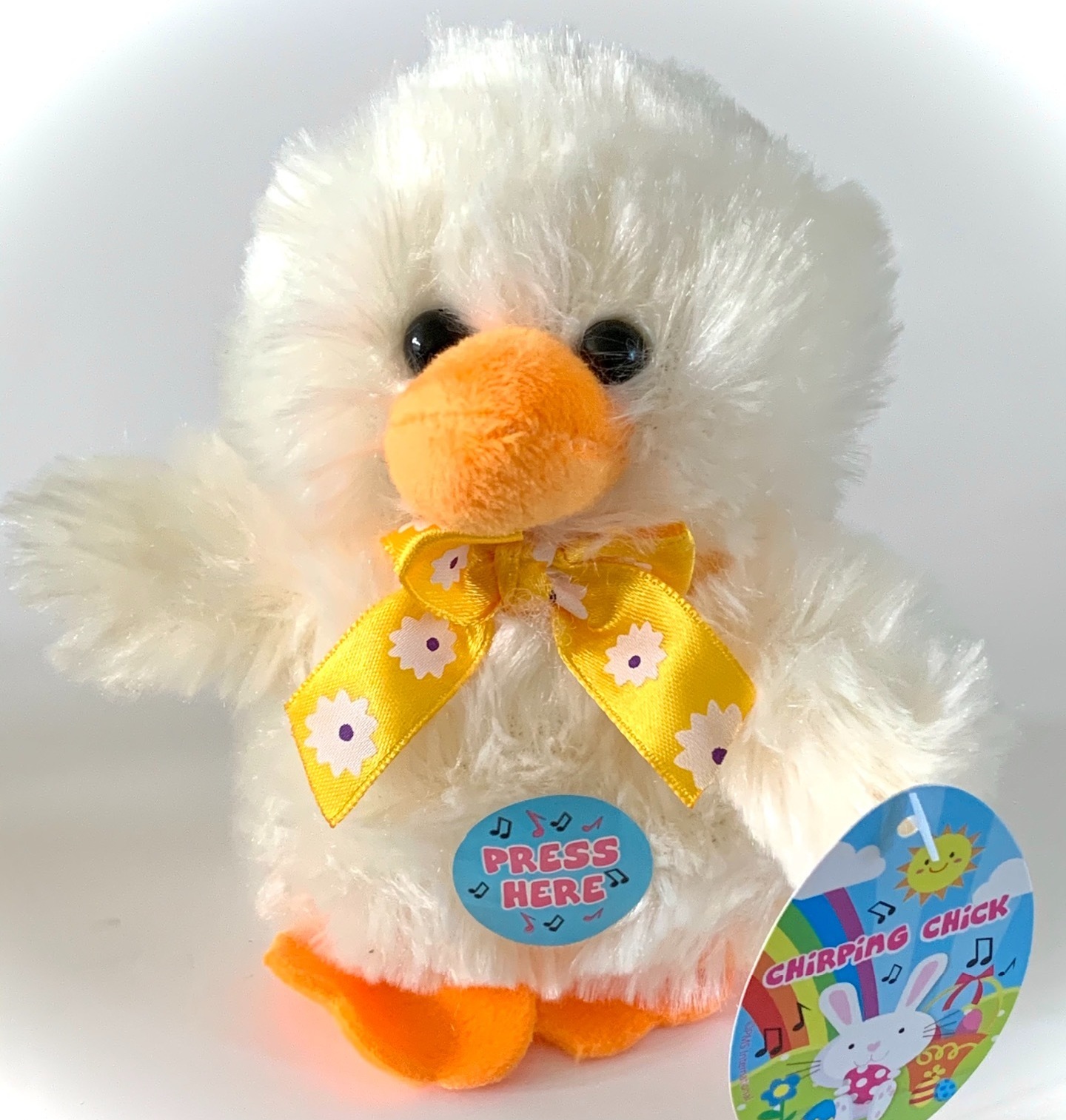 Chirping Easter Chick Soft Toy