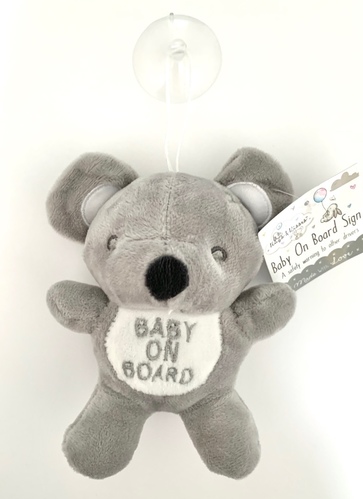 Baby On Board Teddy Bear Sign