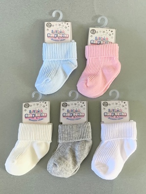 Baby Socks - 0-3 months