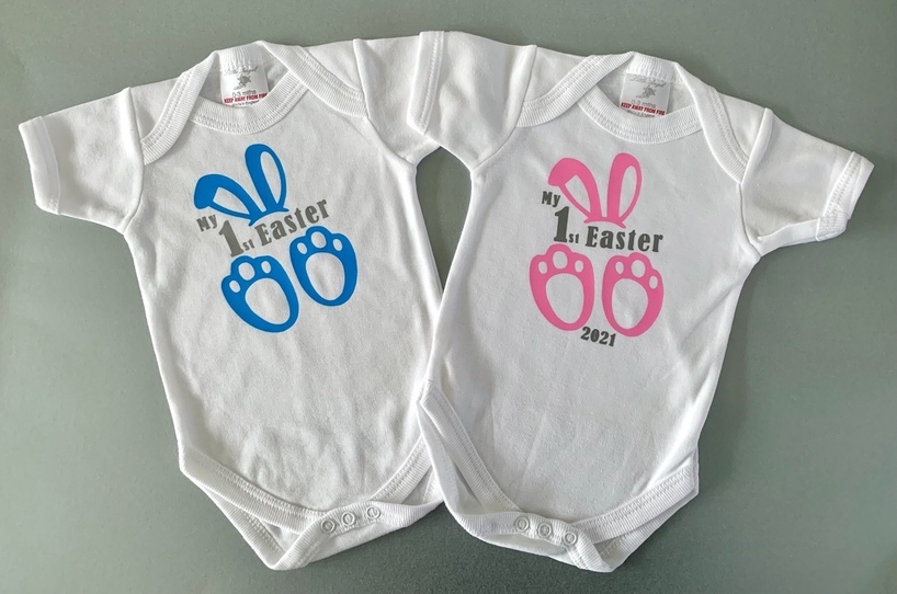 My First Easter 2021 Bunny Bodysuit